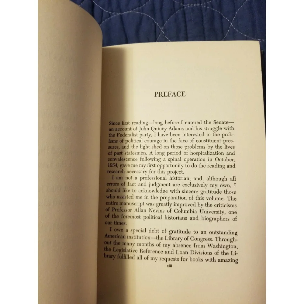 Profiles In Courage by John F. Kennedy Book -  1961